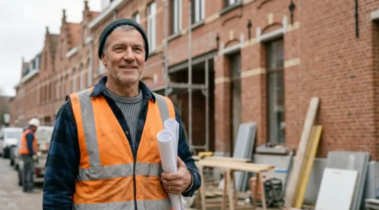 Vérification d'un entrepreneur certifié pour des travaux d'isolation en Belgique
